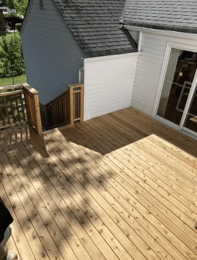 Wood deck builder and composite deck contractor in Kearny nj